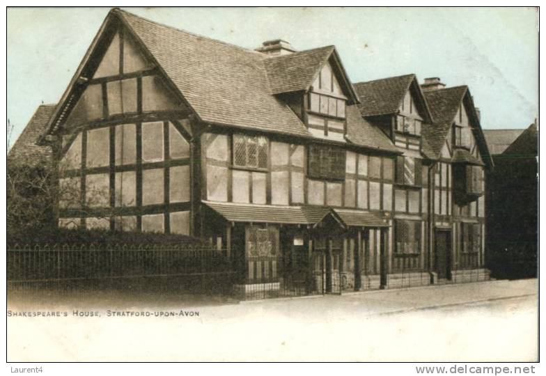 (935) - Old UK Postcard  - Startford Upon Avon - Shaekespeare´s House - Sonstige & Ohne Zuordnung