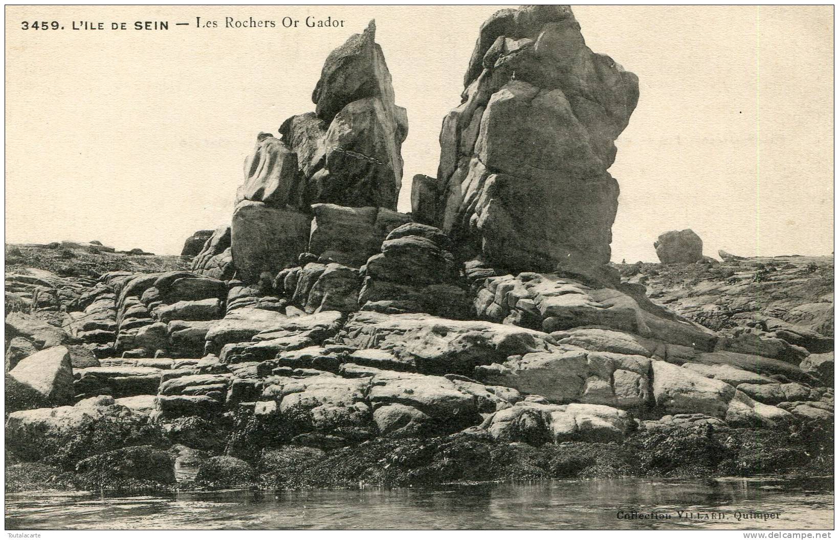 CPA 29 L ILE DE SEIN LES ROCHERS OR GADOR - Ile De Sein