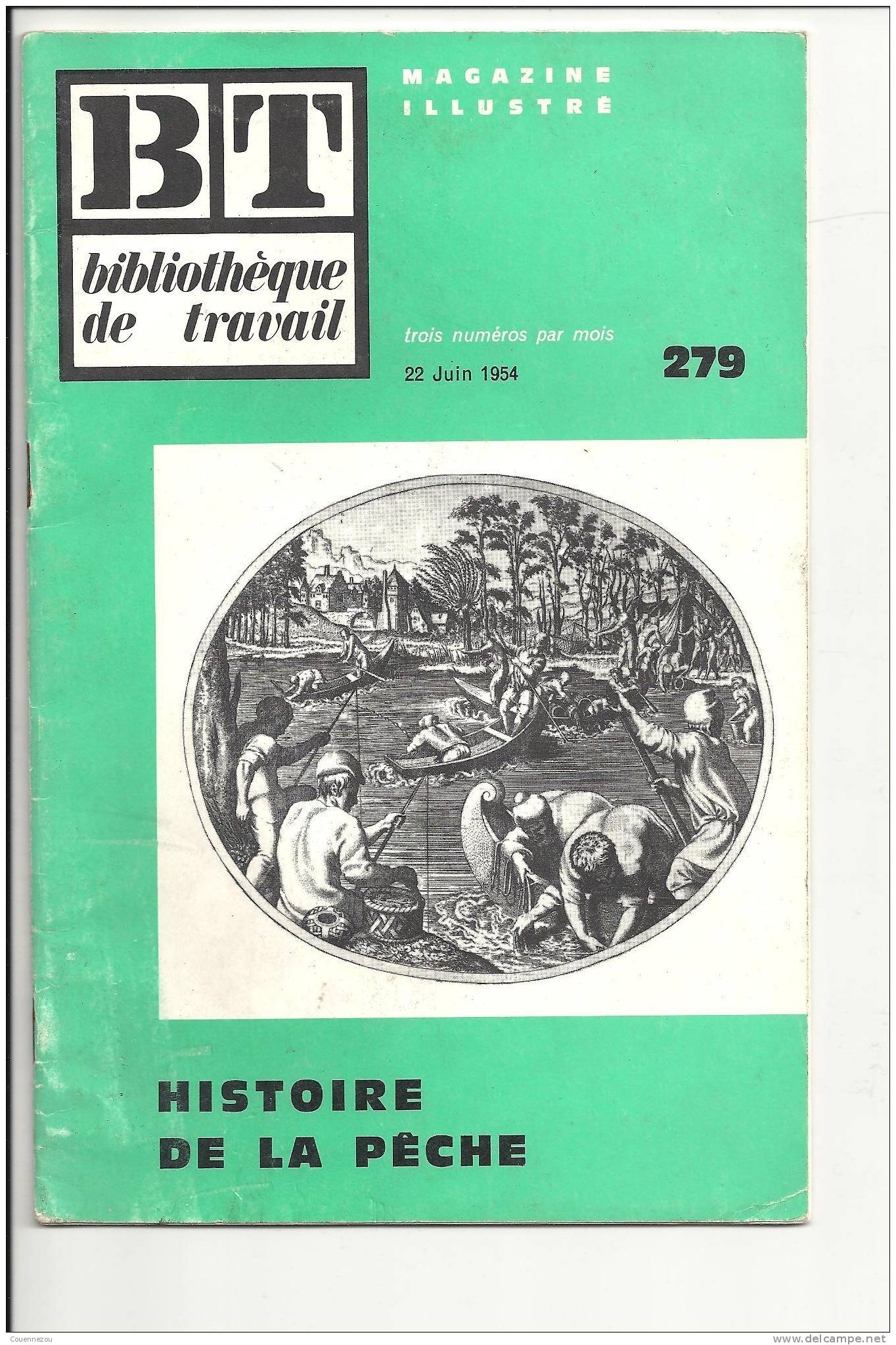 BT 279  HISTOIRE DE LA PECHE - Chasse/Pêche