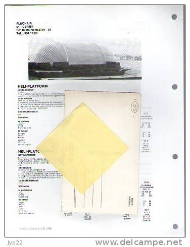 Fiche Marine Nationale Bateau Héli-Plateforme Embarquée - Hélicoptère - Equipment