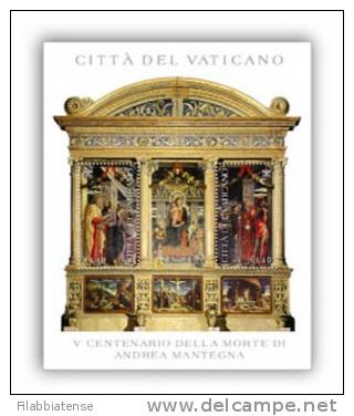 2006 - Vaticano BF 39 Andrea Mantegna   ++++++++ - Tableaux