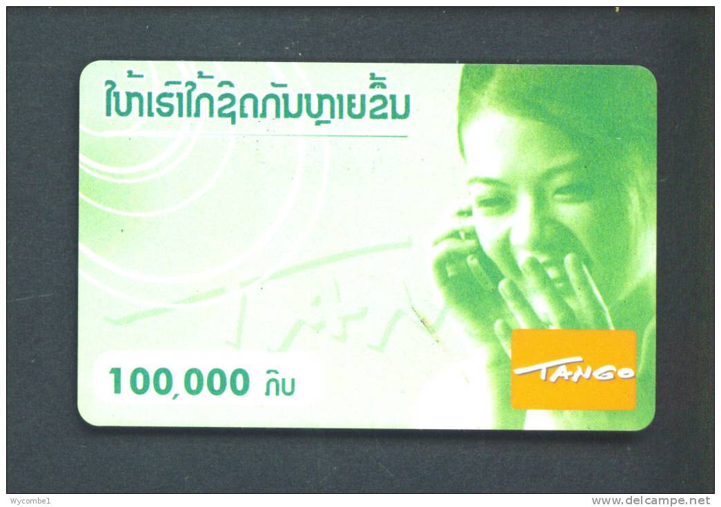 LAOS  -  Remote Phonecard As Scan - Laos
