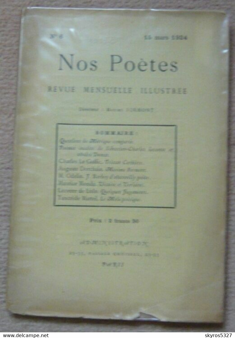 Nos Poètes - Auteurs Français