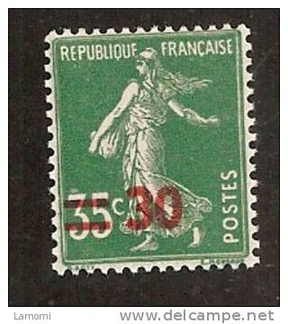 *Surchage 30c Sur 35c  1940/41 Neuf Sans Charnières N°476 Y&T Cote 0.35 € ( 2012 ) - Neufs