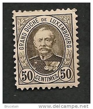 LUXEMBOURG  -  N°  65  -  *  - Cote 13 € - 1891 Adolphe Frontansicht