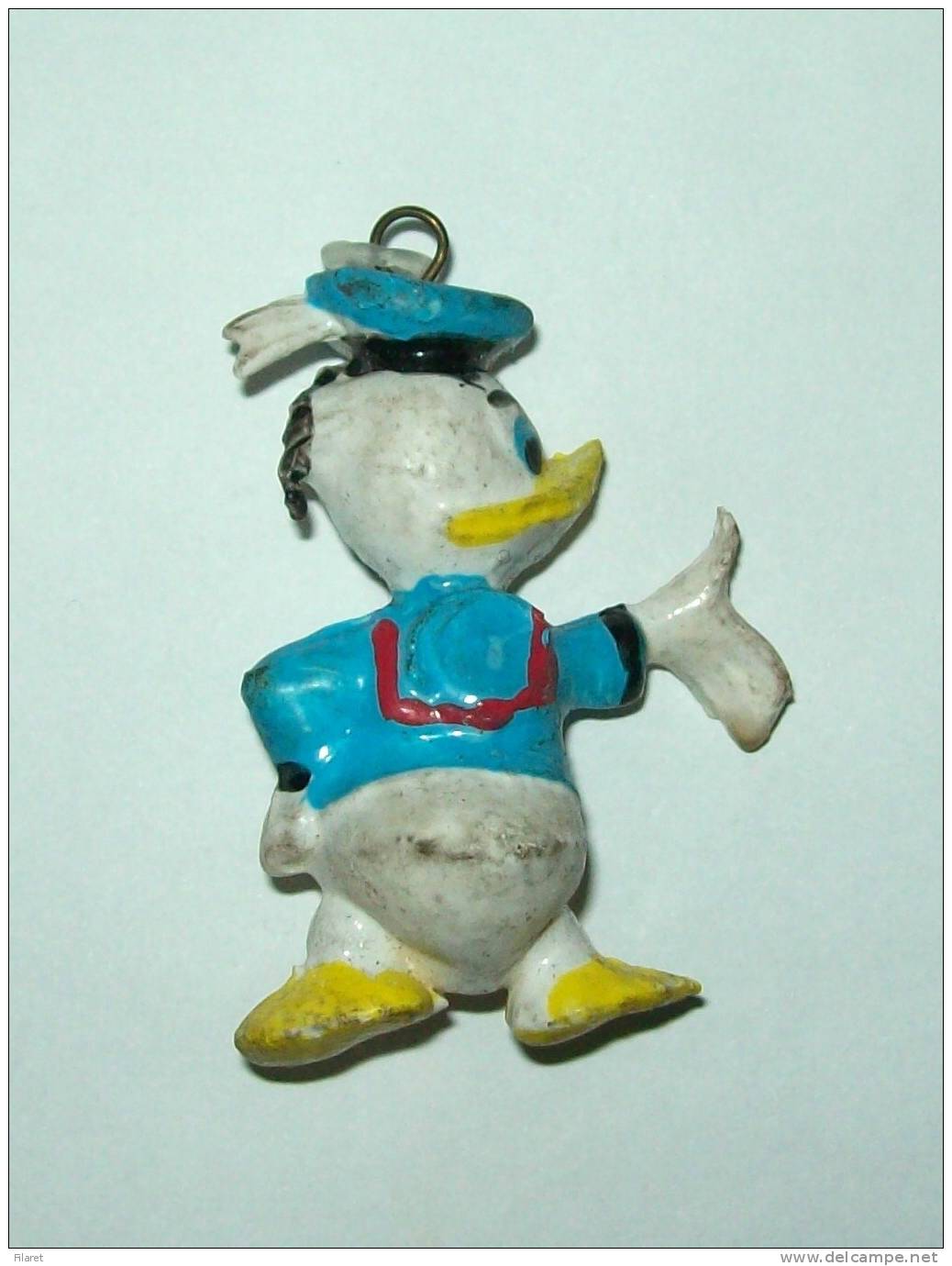 DONALD DUCK-DISNEY FIGURINE,HARD RUBBER/CAOUTCHOUC-ONLY FOR COLLECTORS - Disney