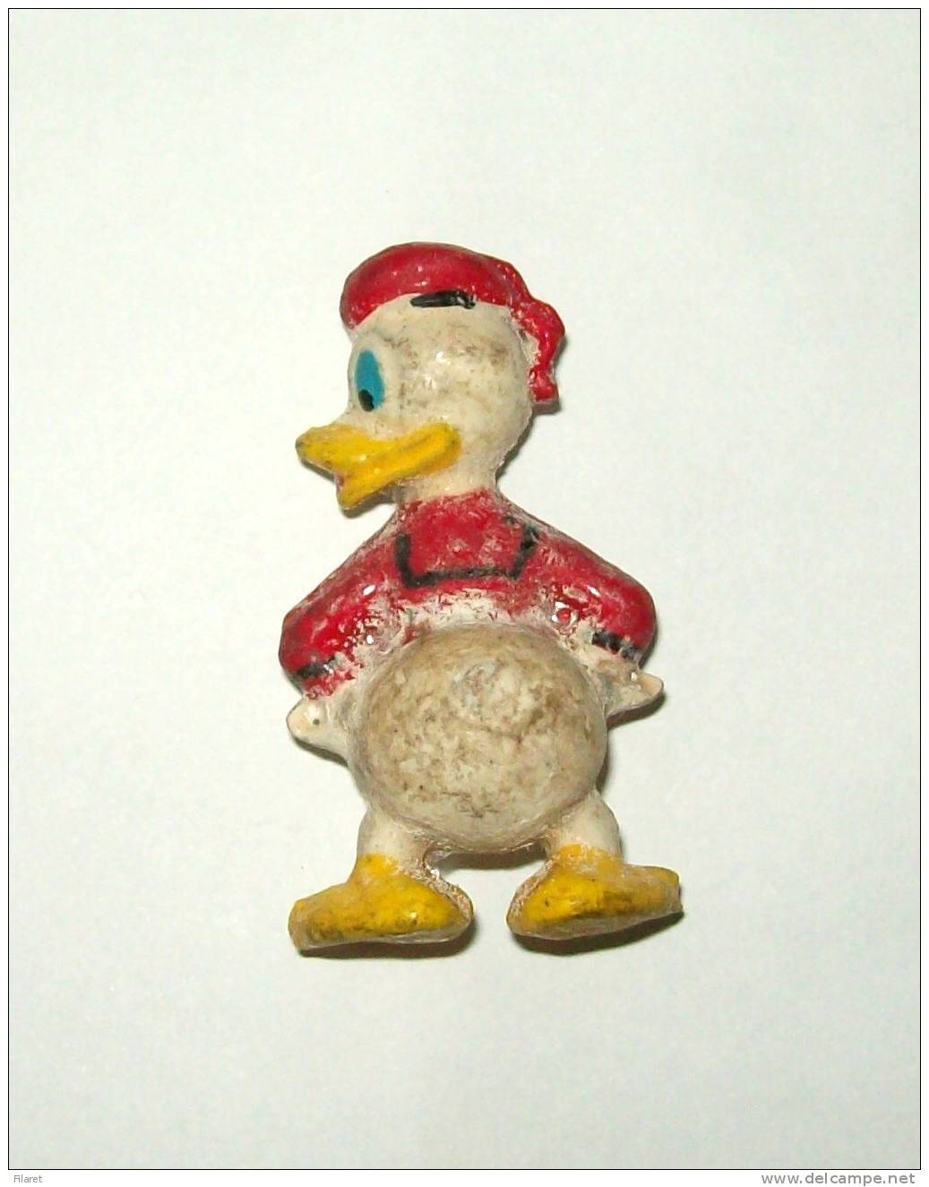 DONALD DUCK-DISNEY FIGURINE,HARD RUBBER/CAOUTCHOUC-ONLY FOR COLLECTORS - Disney