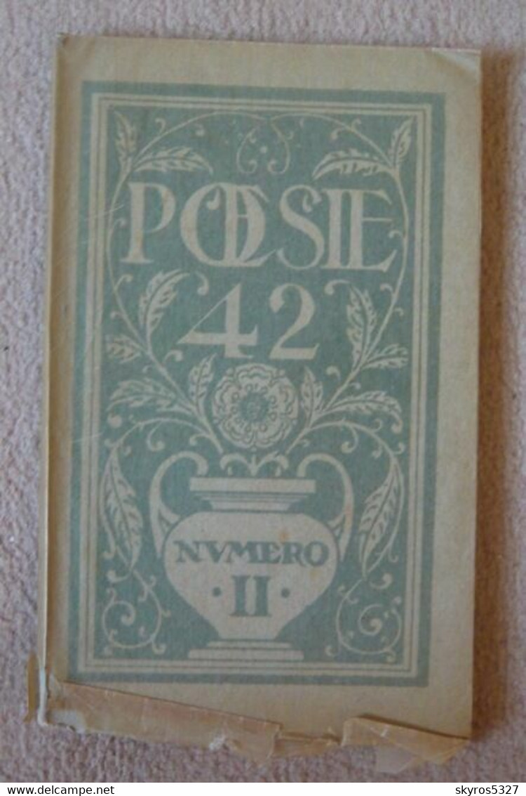 Poésie 42 Numéro II - Autores Franceses