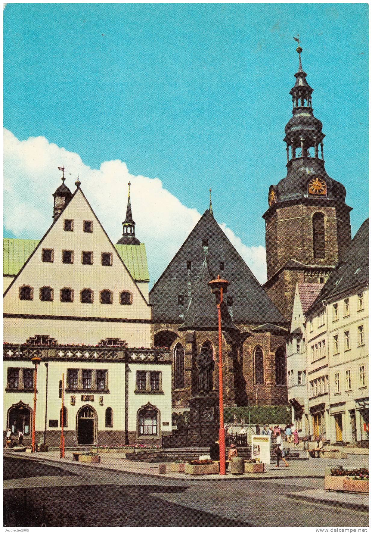 ZS14862 Lutherstadt Eisleben Markt Mit Lutherdenkam Used Good Hape - Eisleben