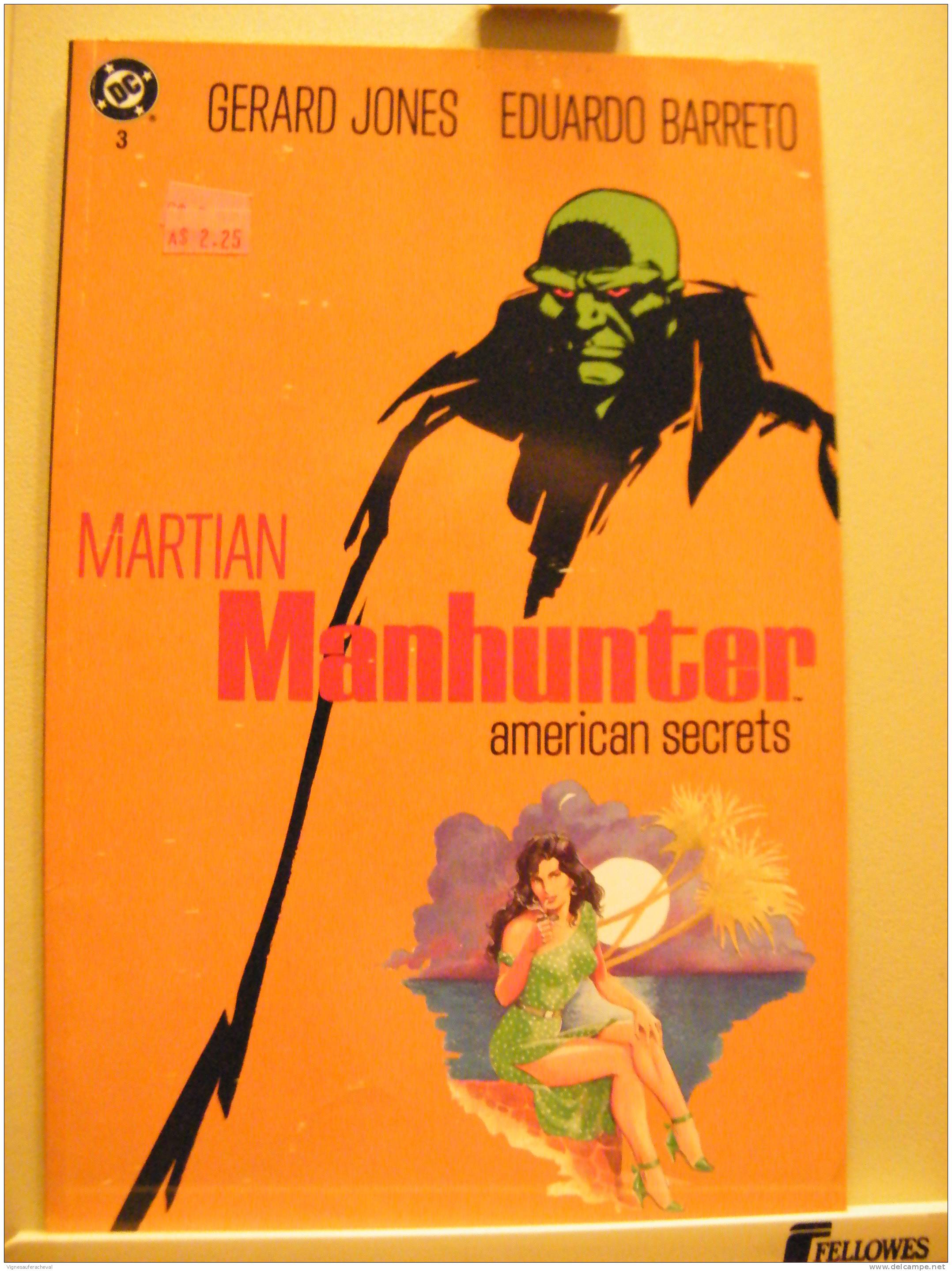 DC Comics No 3-Martian Manhunter: American Secrets - Lotti E Collezioni