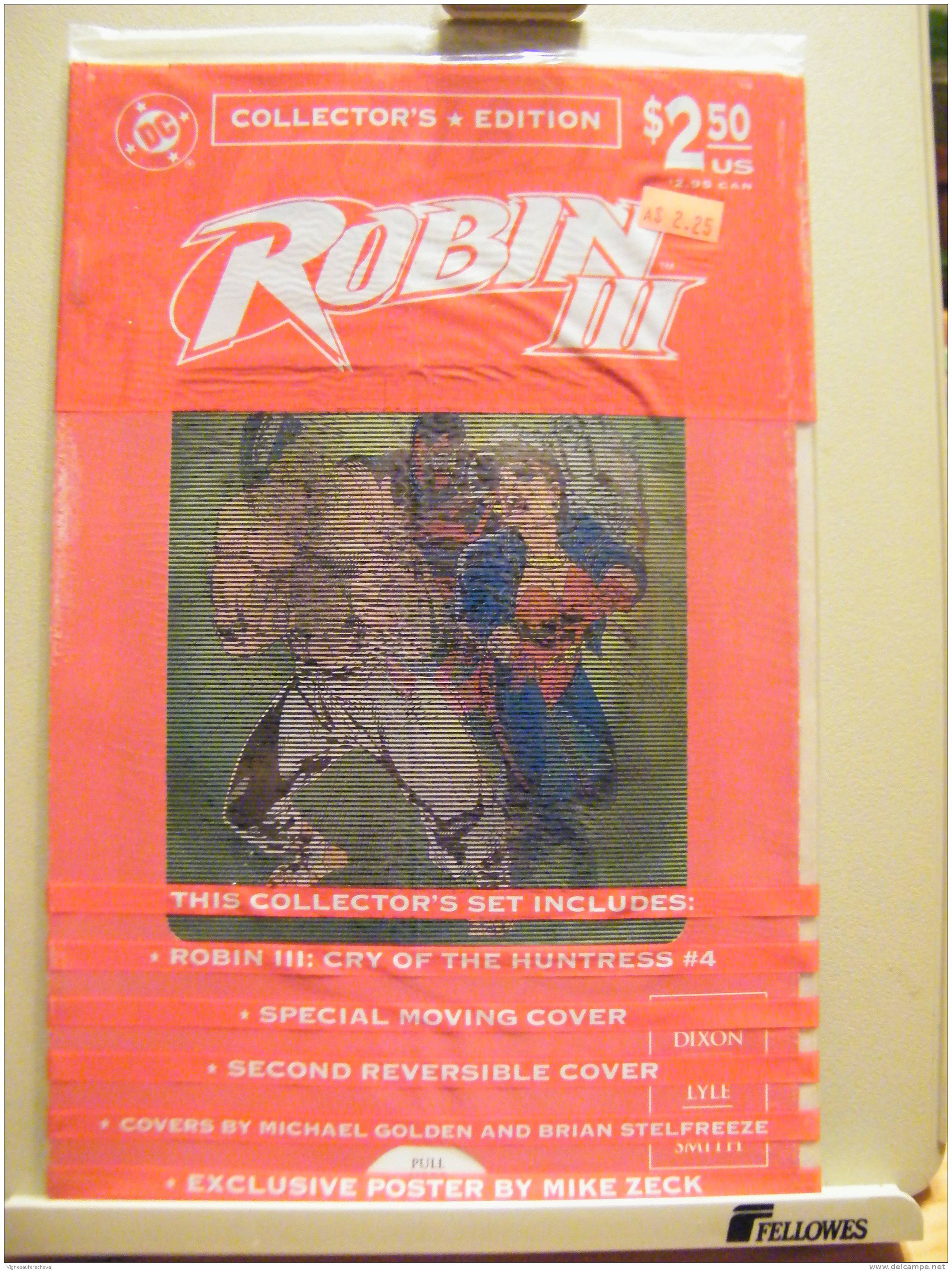 DC Comics Robin III:special Collector With Moving Cover Sealed - Collections