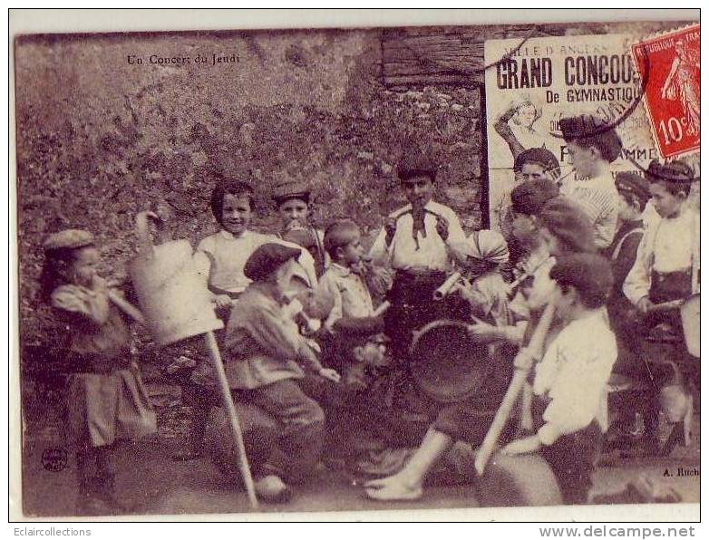 Maine Et Loire...49..Angers..sur L'affiche    Editeur Rucheby.. Concert Du Jeudi.. Enfants - Angers