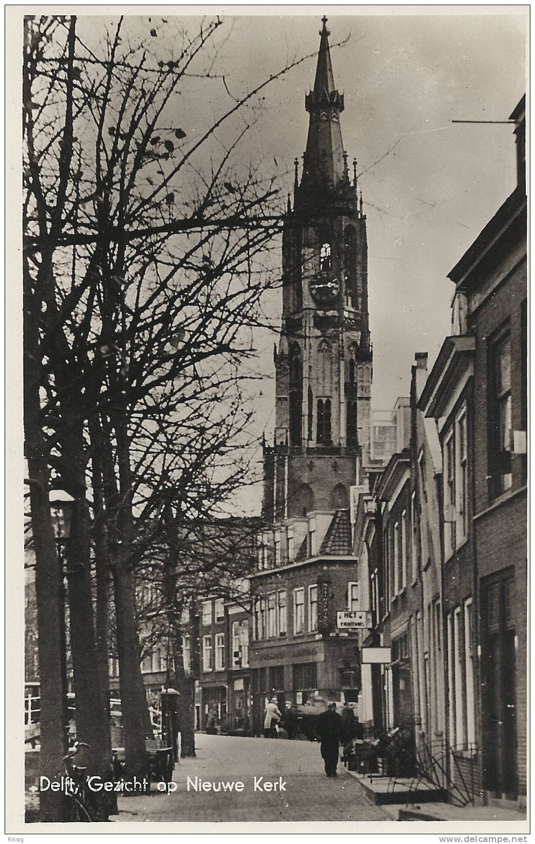 Delft - Gezicht Op Nieuwe Kerk.  B-167 - Delft