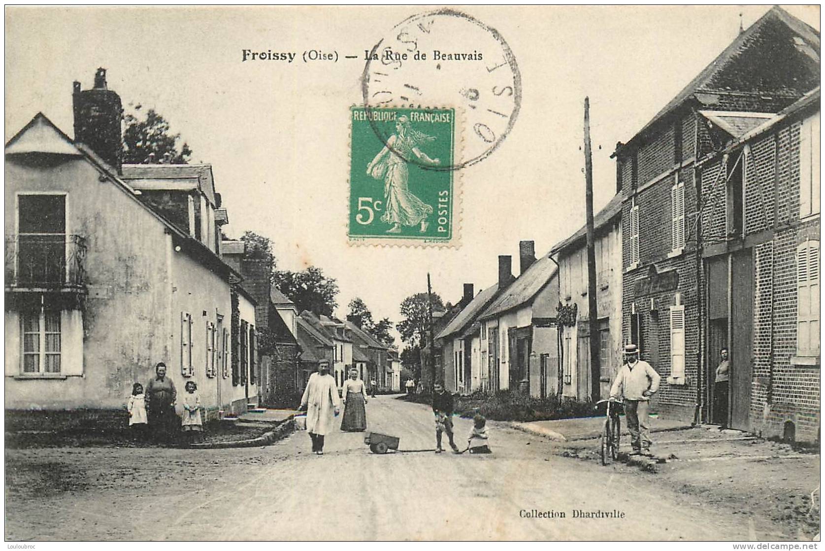 60 FROISSY LA RUE DE BEAUVAIS - Froissy