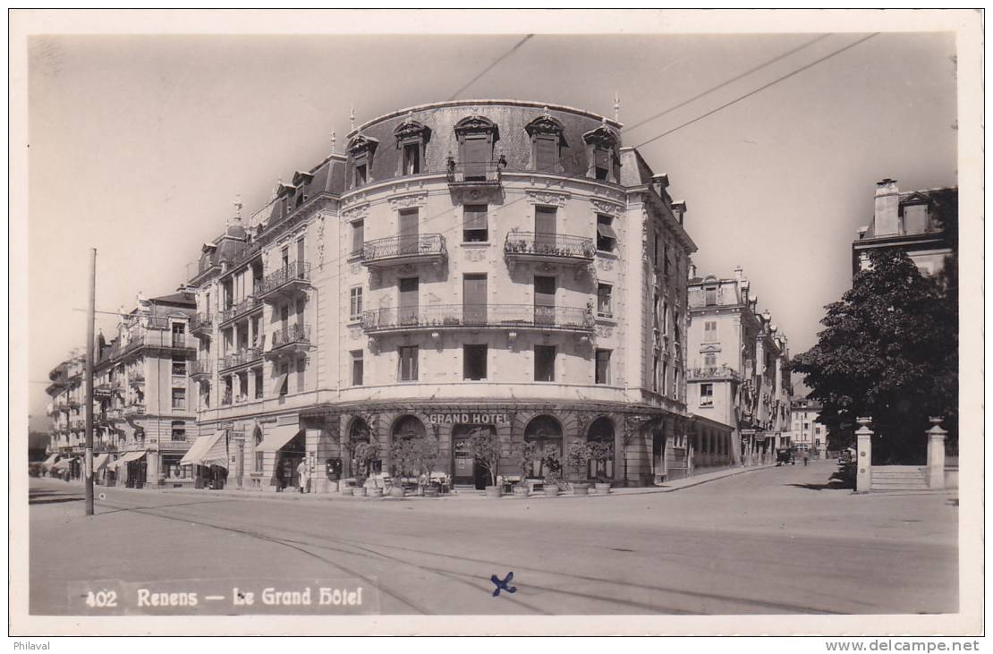 RENENS : Le Grand Hôtel - 1940 - Renens