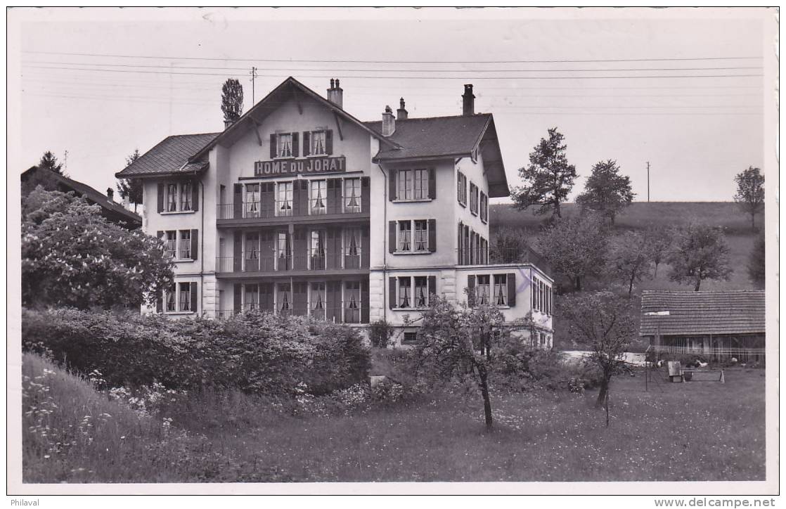 Home Du Jorat, Les Moilles - Montpreveyre // Obl.Flamme Du 34ème Comptoir Suisse De Lausanne - 7.IX.1953 - Jorat-Mézières