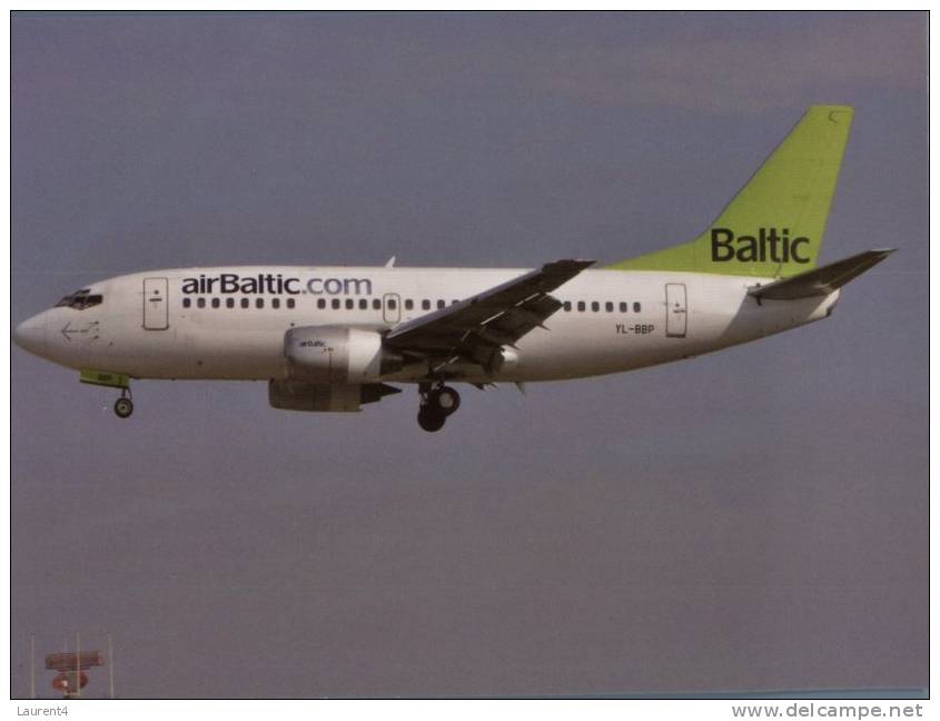 Aero (avi -98) - Avion - Airplane -  B 737 Air Baltic - 1946-....: Moderne