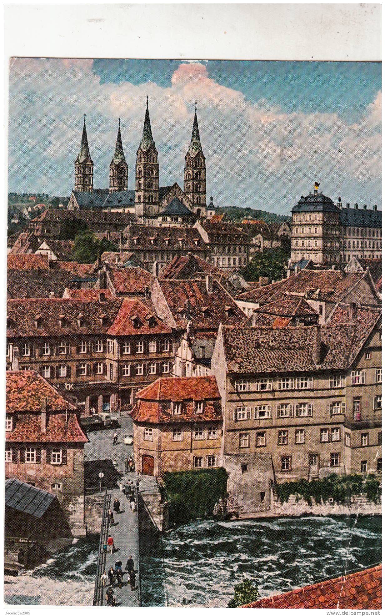 ZS14901 Bamberg Blick Auf Die Altstadt Mit Dom  Used Good Shape - Bamberg