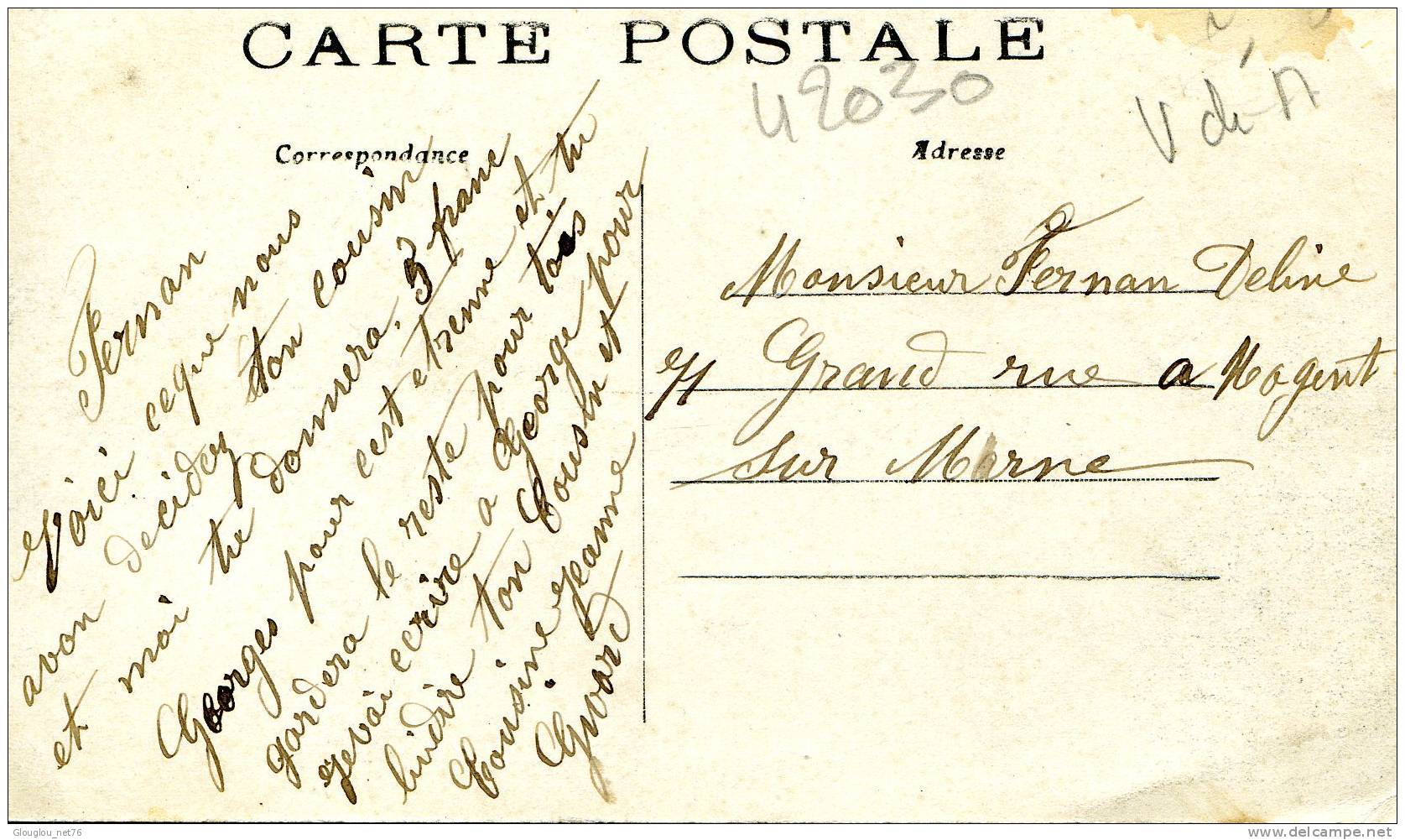 94-ST-MAUR-CRETEIL-INONDATIONS JANVIER 1910-VILLA SCHAKEN..SAUVETAGE DES HABITANTS PAR ...PLACE DE LA GARE....CPA ANIMEE - Saint Maur Des Fosses