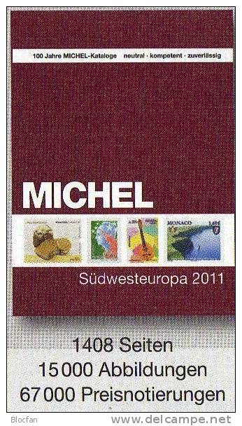 Europe Part 1-7 MICHEL Stamp Catalogue 2011 New 392€ With Austria Helvetia UNO CSR Slowakia CR Hungaria Liechtenstein - Cronaca & Annuari