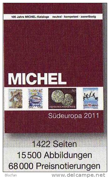 Europe Part 1-7 MICHEL Stamp Catalogue 2011 New 392€ With Austria Helvetia UNO CSR Slowakia CR Hungaria Liechtenstein - Crónicas & Anuarios