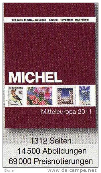 Europe Part 1-7 MICHEL Stamp Catalogue 2011 New 392€ With Austria Helvetia UNO CSR Slowakia CR Hungaria Liechtenstein - Chroniken & Jahrbücher