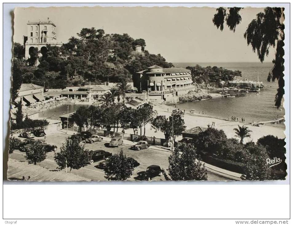 CPSM  Dentelée De  MONTE - CARLO - BEACH -   La Piscine Et  L 'Hotel - Autres & Non Classés