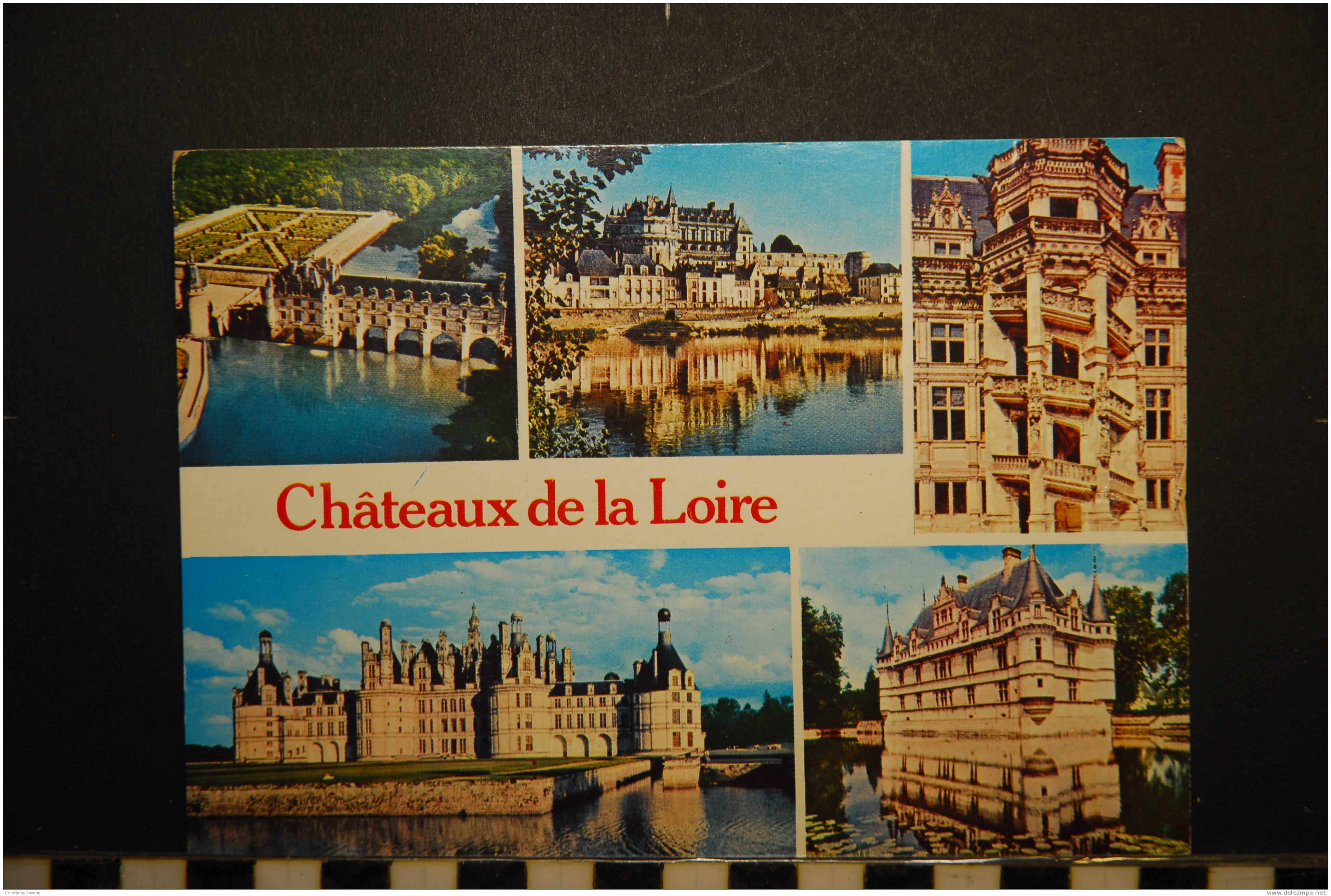 CP, REGION CENTRE CHATEAUX DE LA LOIRE CHENONCEAUX AMBOISE BLOIS CHAMBORD AZAY LE RIDEAU - Centre-Val De Loire