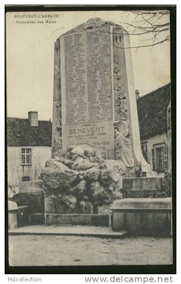 23 BENEVENT / Monument Aux Morts / - Benevent L'Abbaye