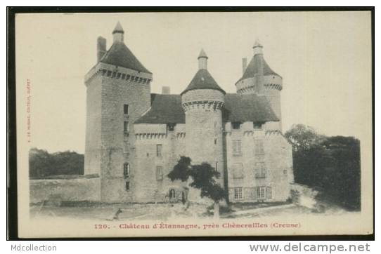 23 CHENERAILLES / Château D'Etansagne / - Chenerailles