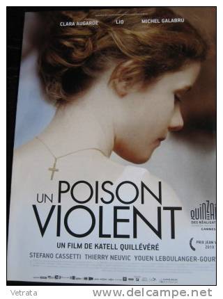 Plaquette 4 Pages : Un Poison Violent, Film De Katell Quillévéré - Cinéma/Télévision