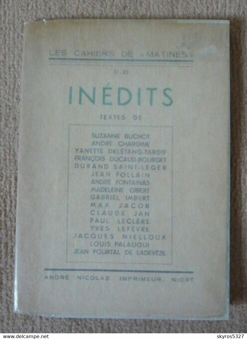 Inédits - French Authors