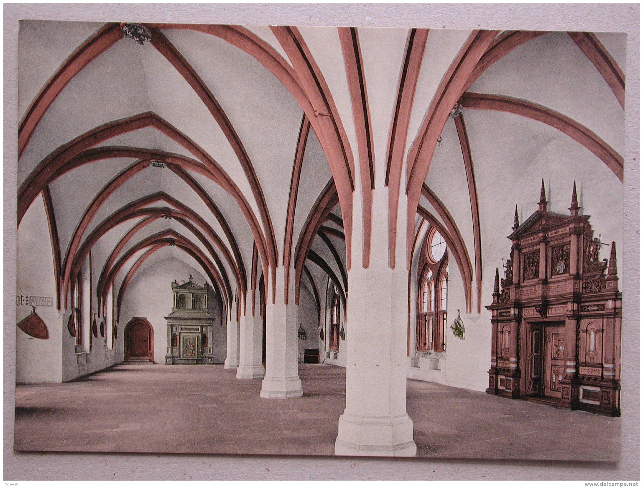 Marburg/Lahn, Schloß, Rittersaal (13. Jahrh.) - Marburg