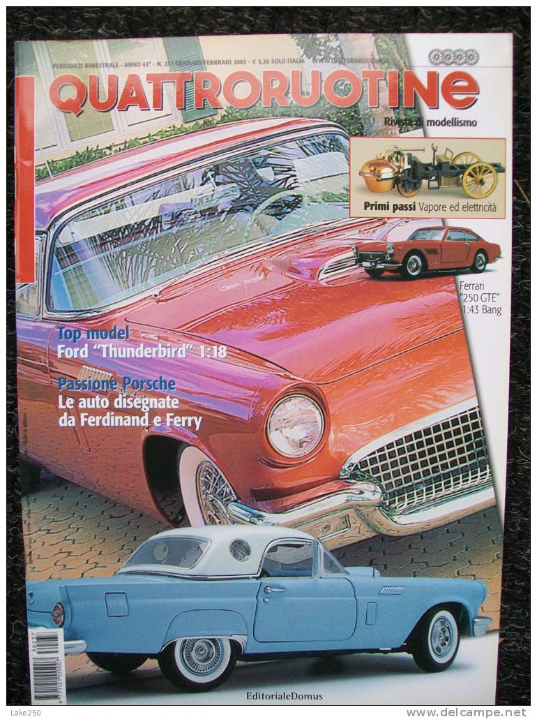 QUATTRORUOTINE 1° BIMESTRE 2003 Rivista Di Automodellismo - Italie