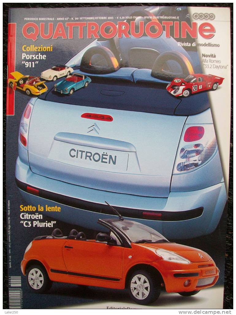 QUATTRORUOTINE 5° BIMESTRE 2003 Rivista Di Automodellismo - Italie