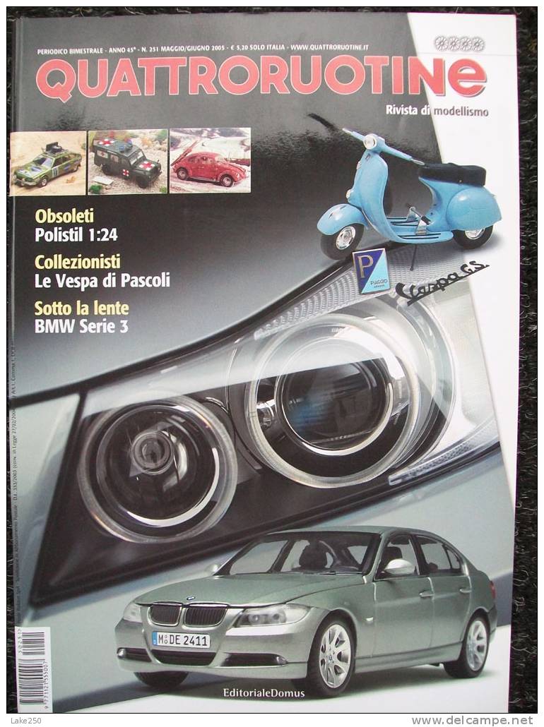 QUATTRORUOTINE     3° BIMESTRE 2005 Rivista Di Automodellismo - Italie