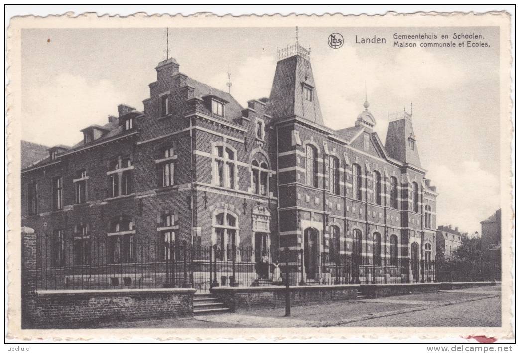 Landen : Maison Communale Et écoles - Landen