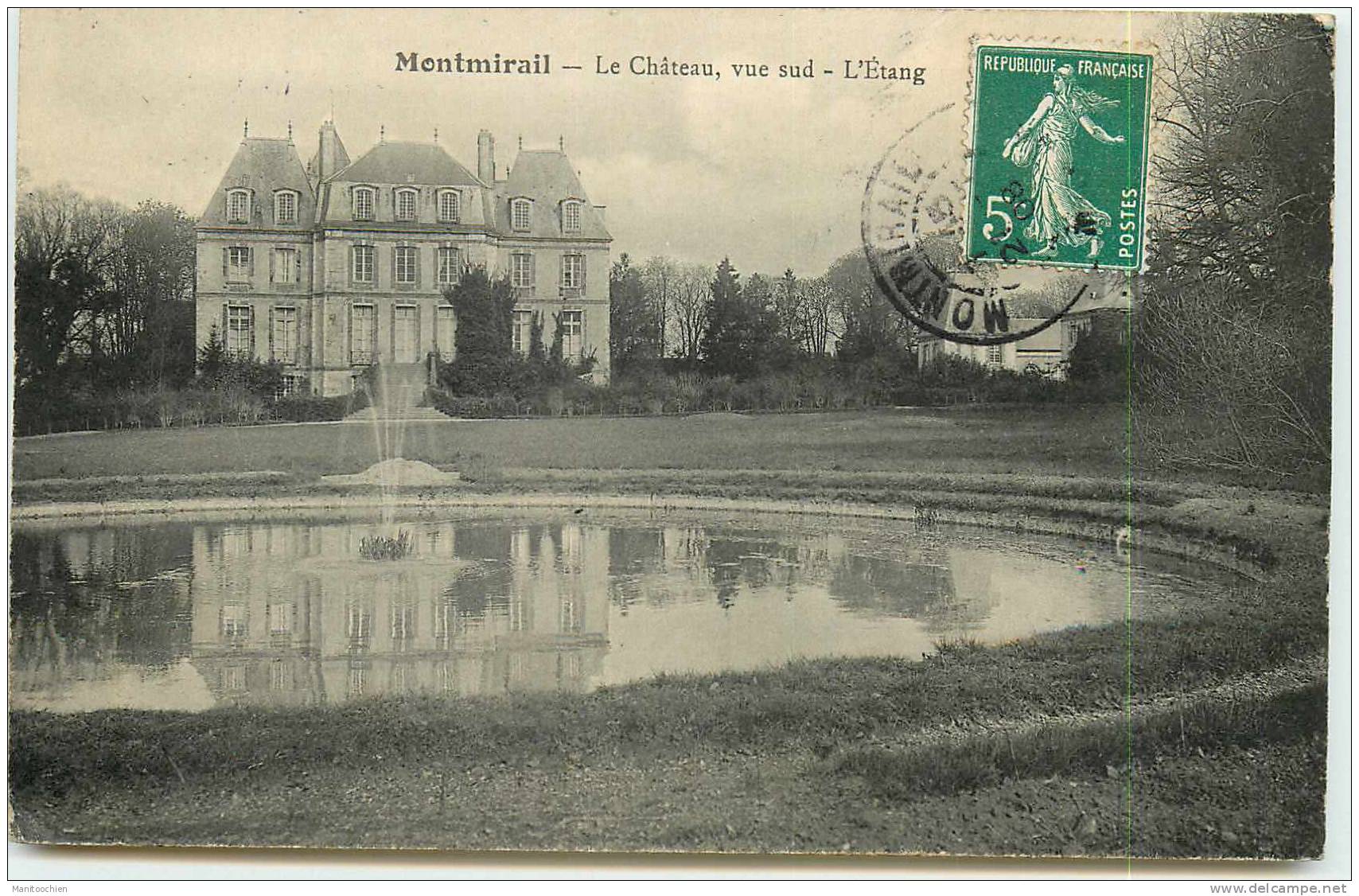 DEP 51 MONTMIRAIL LE CHATEAU L'ETANG - Montmirail