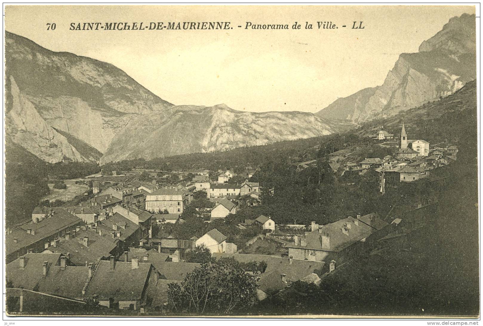 CPA  73 - SAINT-MICHEL DE MAURIENNE   Panorama De La Ville     (TBE) - Saint Michel De Maurienne