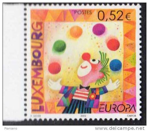 PIA - LUXEMBOURG  - 2002 : Europa  (Yv  1524-25) - Unused Stamps