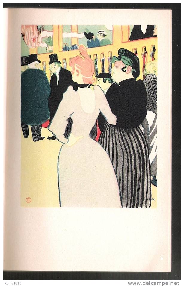 Les Lithographies De Toulouse-Lautrec. 24 Planches. Bibliothèque Aldine Des Arts. Voir Les Différents Scans Et Détails. - Autres & Non Classés