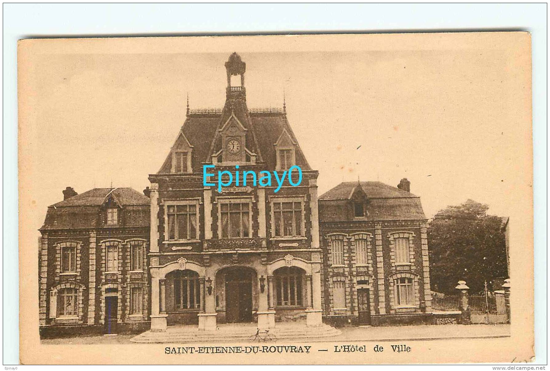 B - 76 - SAINT ETIENNE DU ROUVRAY - L'hôtel De Ville - édition Métayer - Saint Etienne Du Rouvray