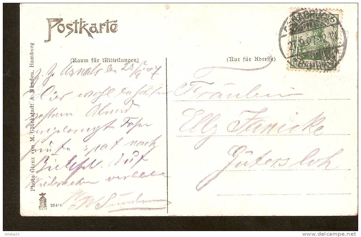 Germany, Osnabrueck - Osnabruck - Markt Und Rathaus - Passed Post In 1907 - Osnabrück