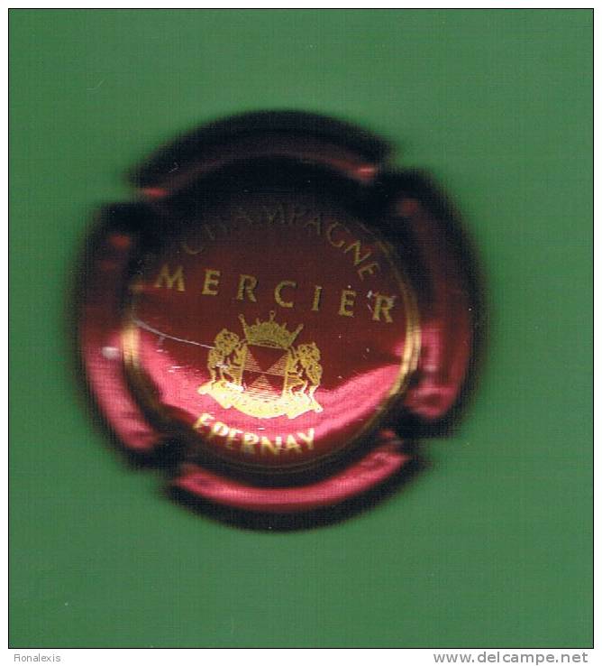 CAPSULE CHAMPAGNE  MERCIER  (ARRONDI Rouge Et Or) - Mercier