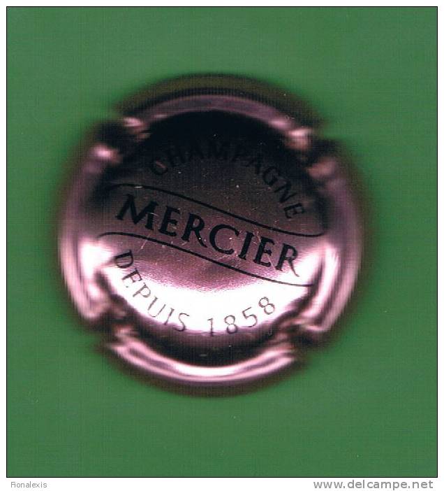 CAPSULE CHAMPAGNE  MERCIER  ( Saumon Et Noir) - Mercier