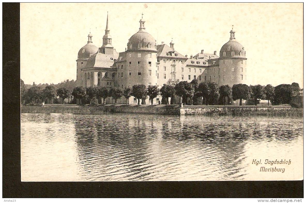 Germany, Konigl - Kgl. Jagdschloss Moritzburg - Verlag Von Carl Platz, Photograph. Moritzburg - Moritzburg