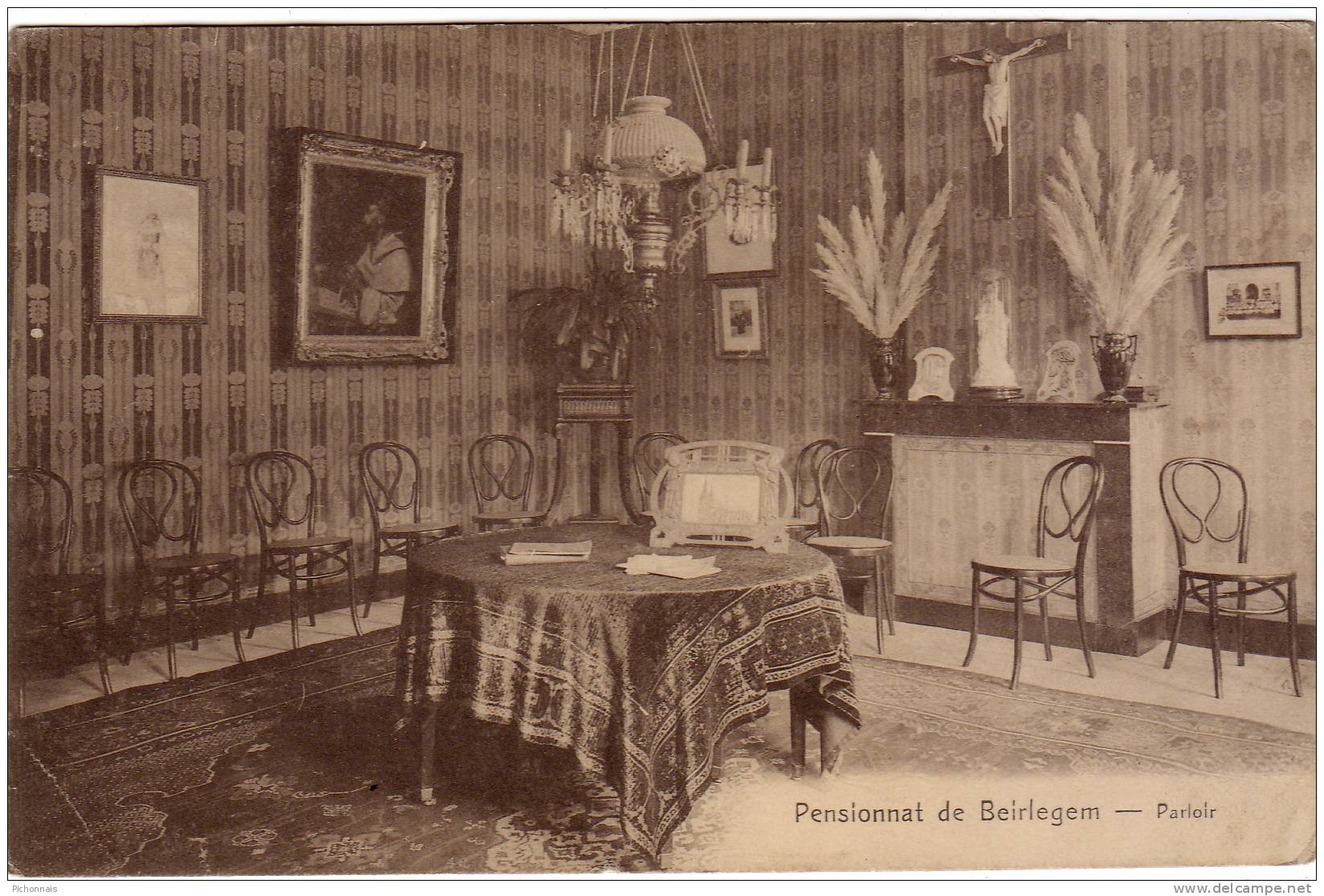 BEIRLEGEM   Pensionnat  Parloir - Zwalm