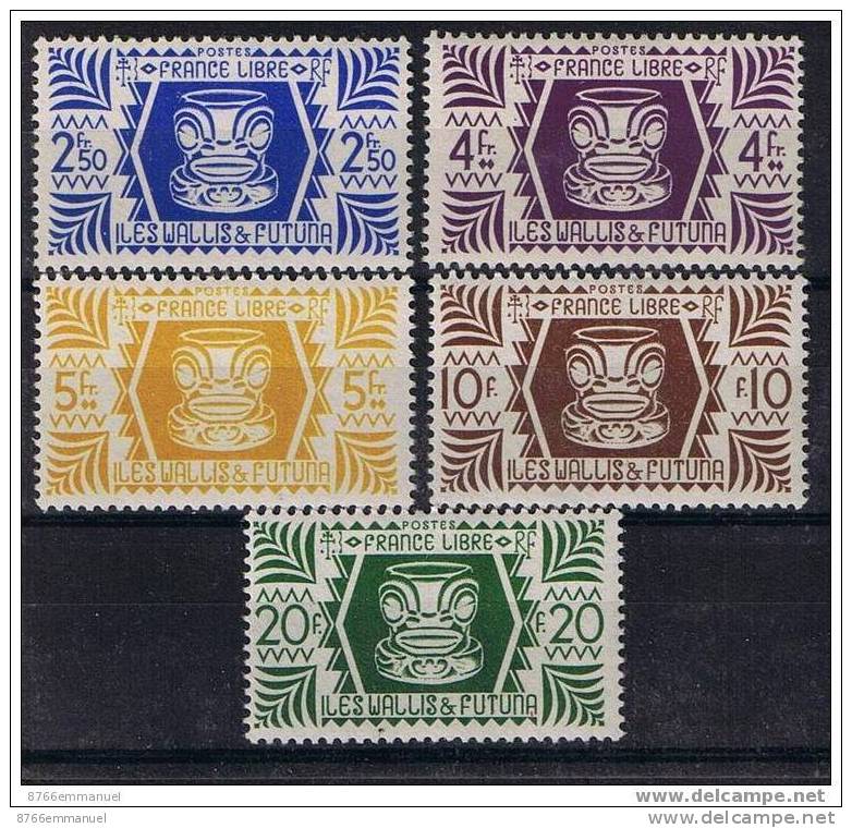 WALLIS ET FUTUNA N°133/146 N* - Ongebruikt