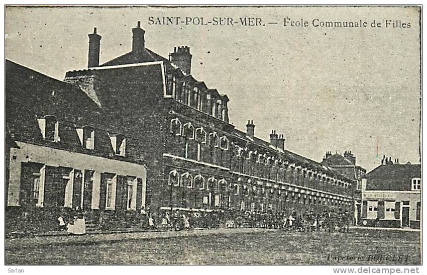 59 , ST POL SUR MER , Ecole Communale De Filles , * 154 43 - Saint Pol Sur Mer