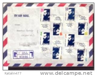 ISRAEL, 1986. Dr. Th.Herzl, Austrian Writer,  Cover , Cat.value 24,-euro - Lettres & Documents